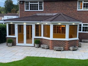 P Shaped Conservatory Roofs Surrey