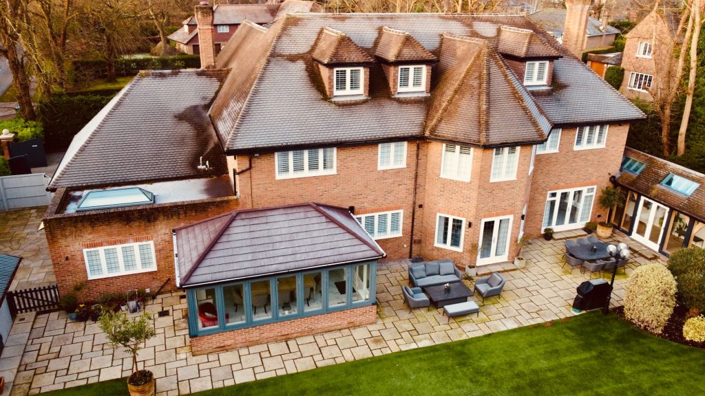 A conservatory roof replacement in Chobham.