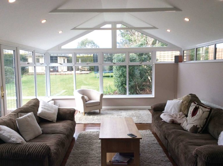 A gable end conservatory refurbishment in Epsom