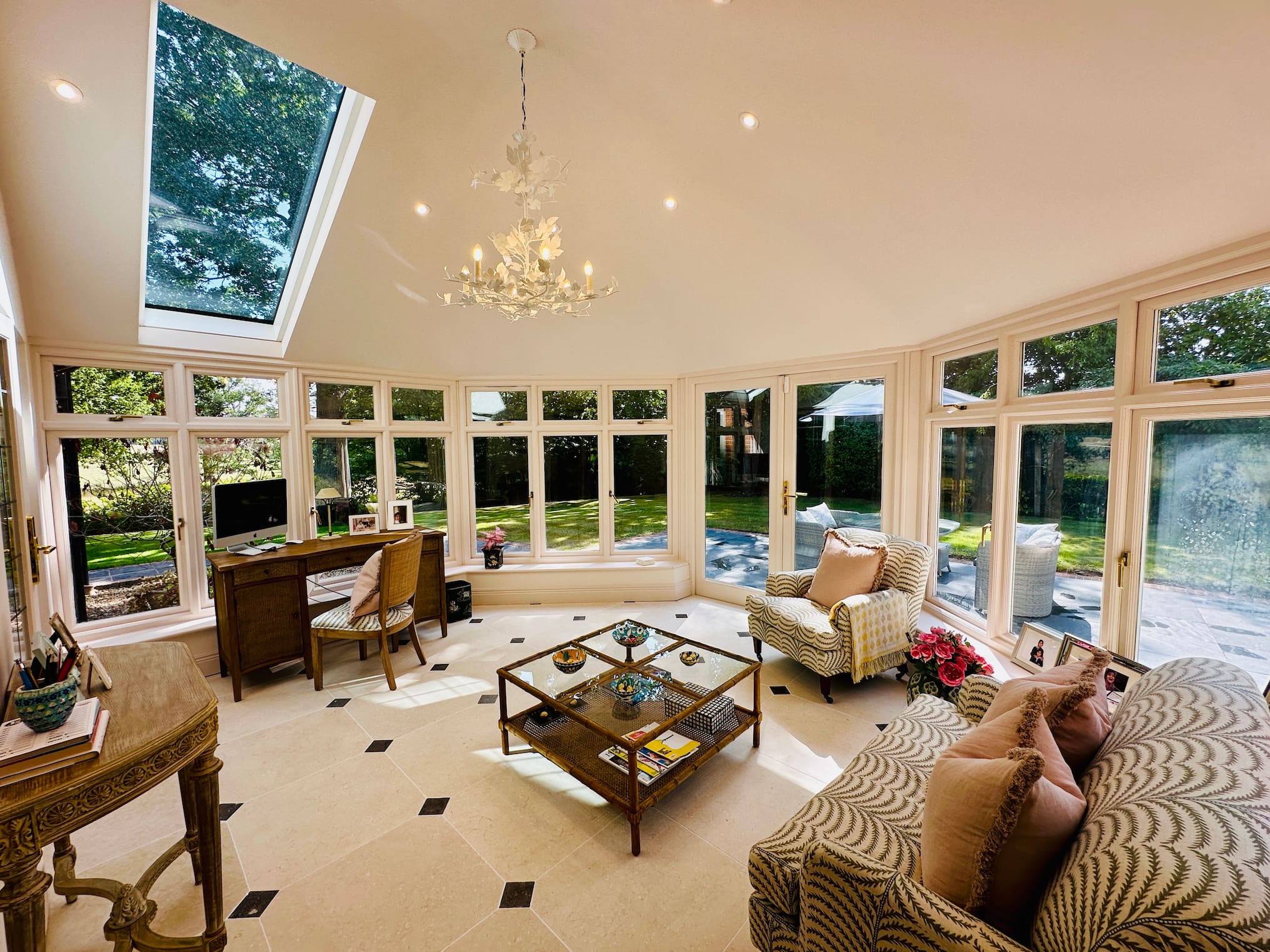 An interior conservatory refurbishment in epsom